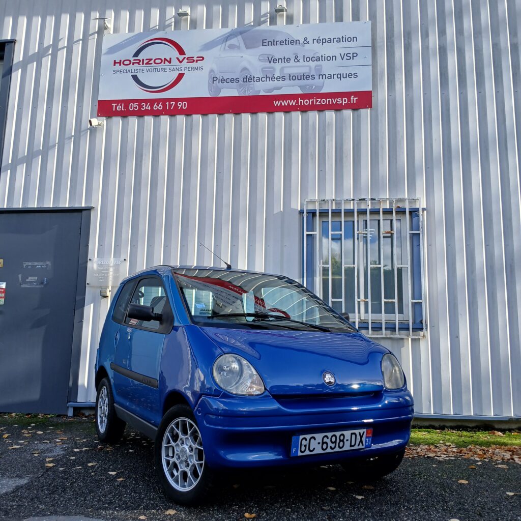 Aixam 400 diesel bleue occasion chez Horizon VSP